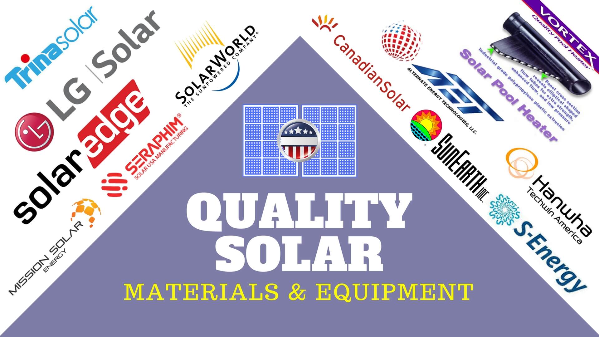 We offer quality, Tier 1 Solar Energy Materials and Equipment, Solar Electric Systems, Solar Hot Water Systems, Solar Pool Heating Systems for Residential and Commercial Applications